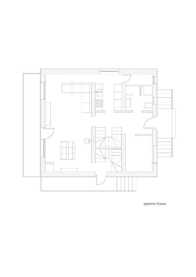 Apartment And Rooms Hisa Sonca Kobarid Zewnętrze zdjęcie